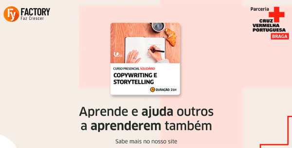 Curso Solidário Copywriting e Storytelling - Presencial