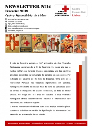 Newsletter do CH Lisboa fevereiro