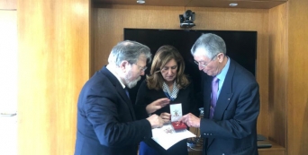 Homenagem a Teresa Cotta Dias por 22 anos de profunda dedicação à CVP